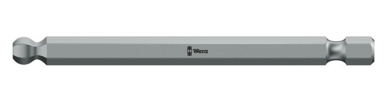 Wera 842 4 embouts hexagonaux à tête sphérique, 4,0 mm x 89 mm - 1 pièce(s) - 05059681001