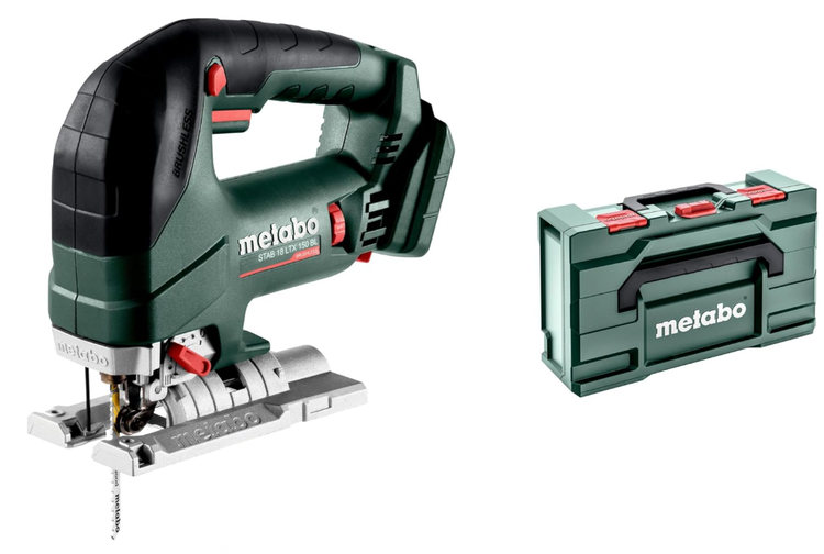 Metabo stab 18 ltx 150 bl scie sauteuse sans fil 18v | sans batterie ni chargeur | métabox 145 l - 601503840