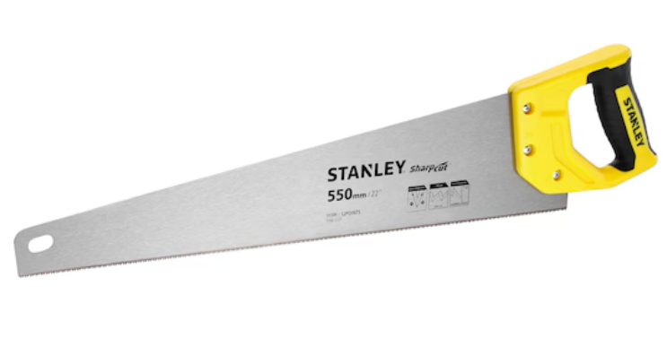 Outils à main Stanley stht20372-9 | scie universelle | coupe nette | 550 mm | 11t pouces - stht20372-9