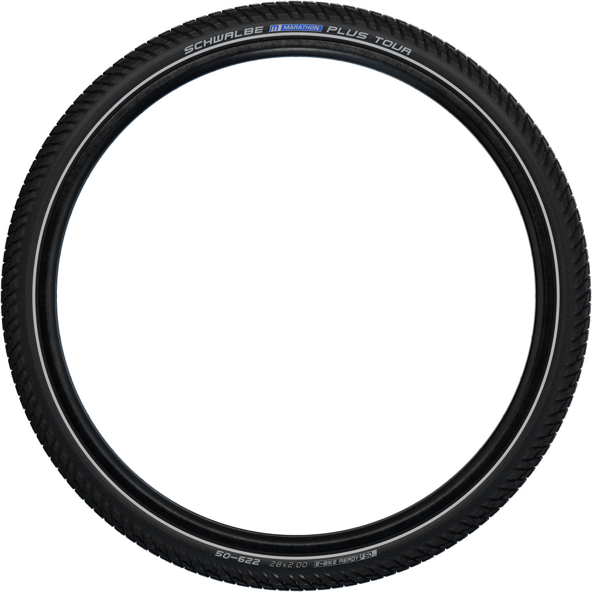 Pneu Schwalbe 28-2.00 (50-622) Marathon Plus Tour Perf. R noir