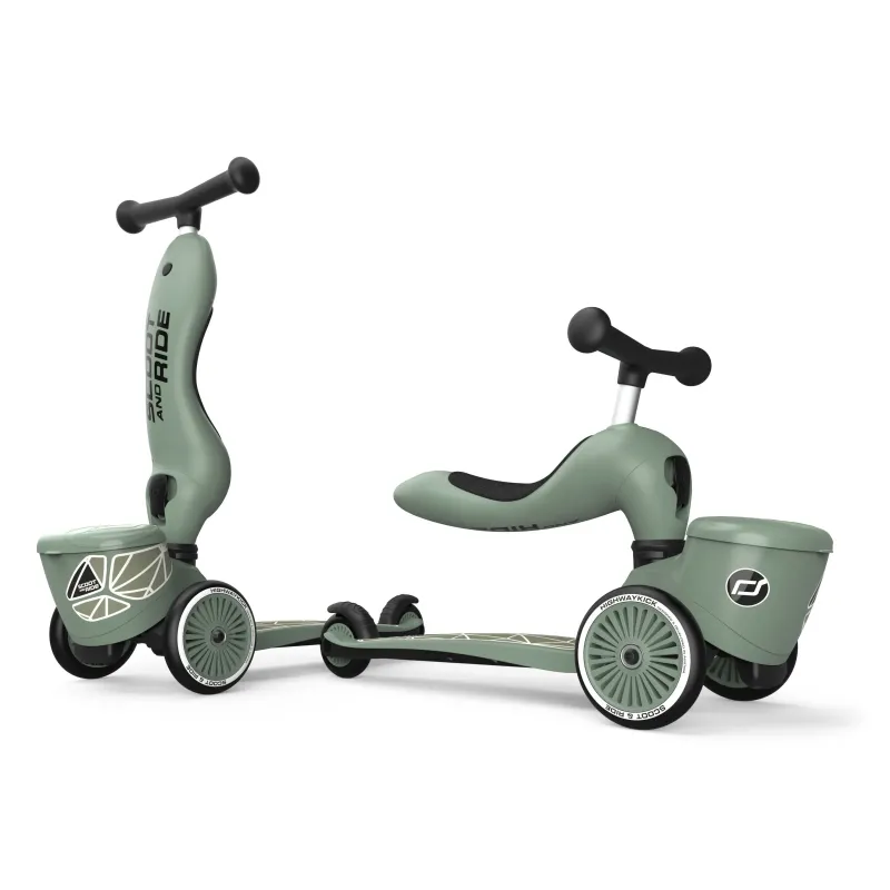 Scoot Ride Scoot and Ride HighwayKick 1 Lifestyle Green Lines