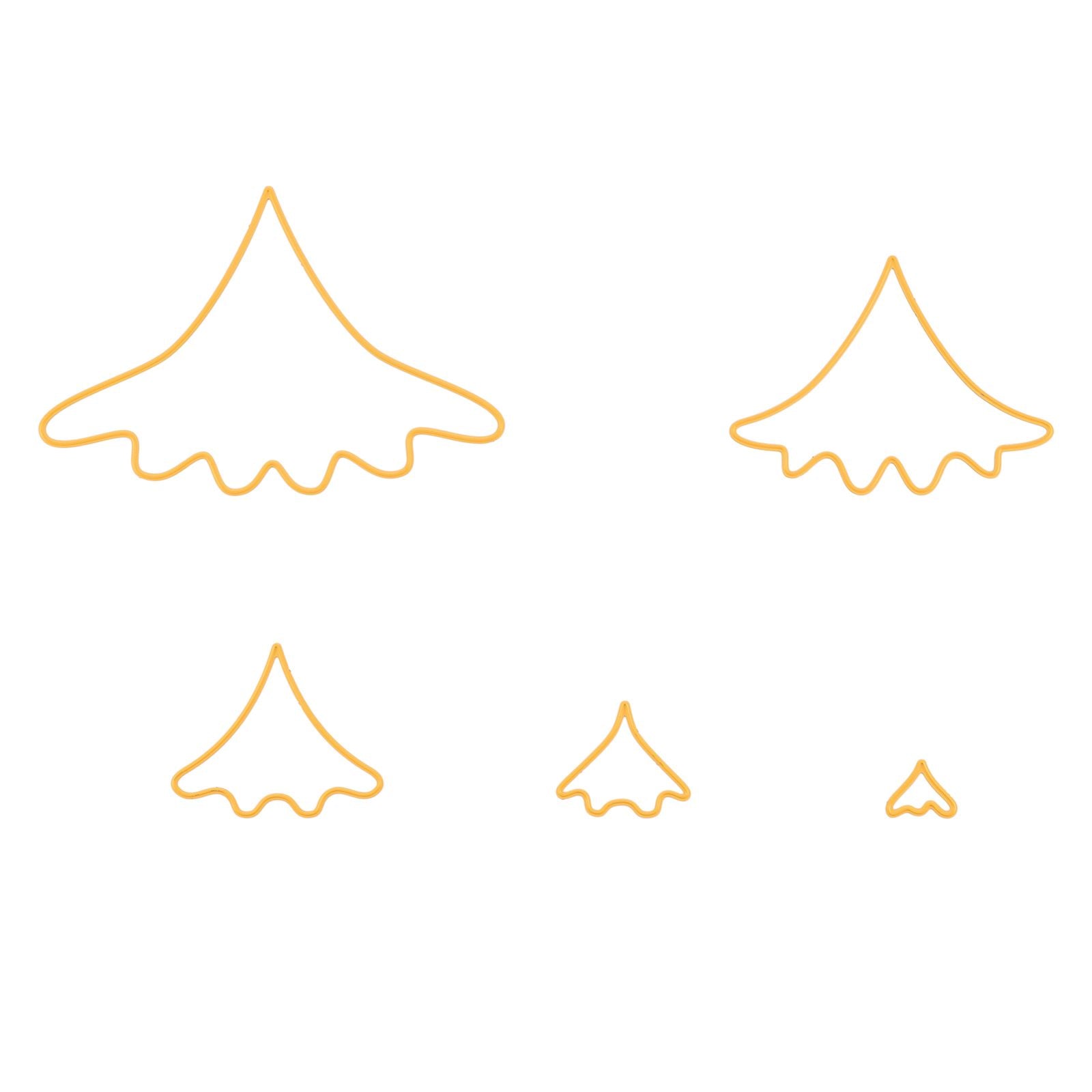 Le choix de Nellie • matrices forme sapin de Noël 5pcs.
