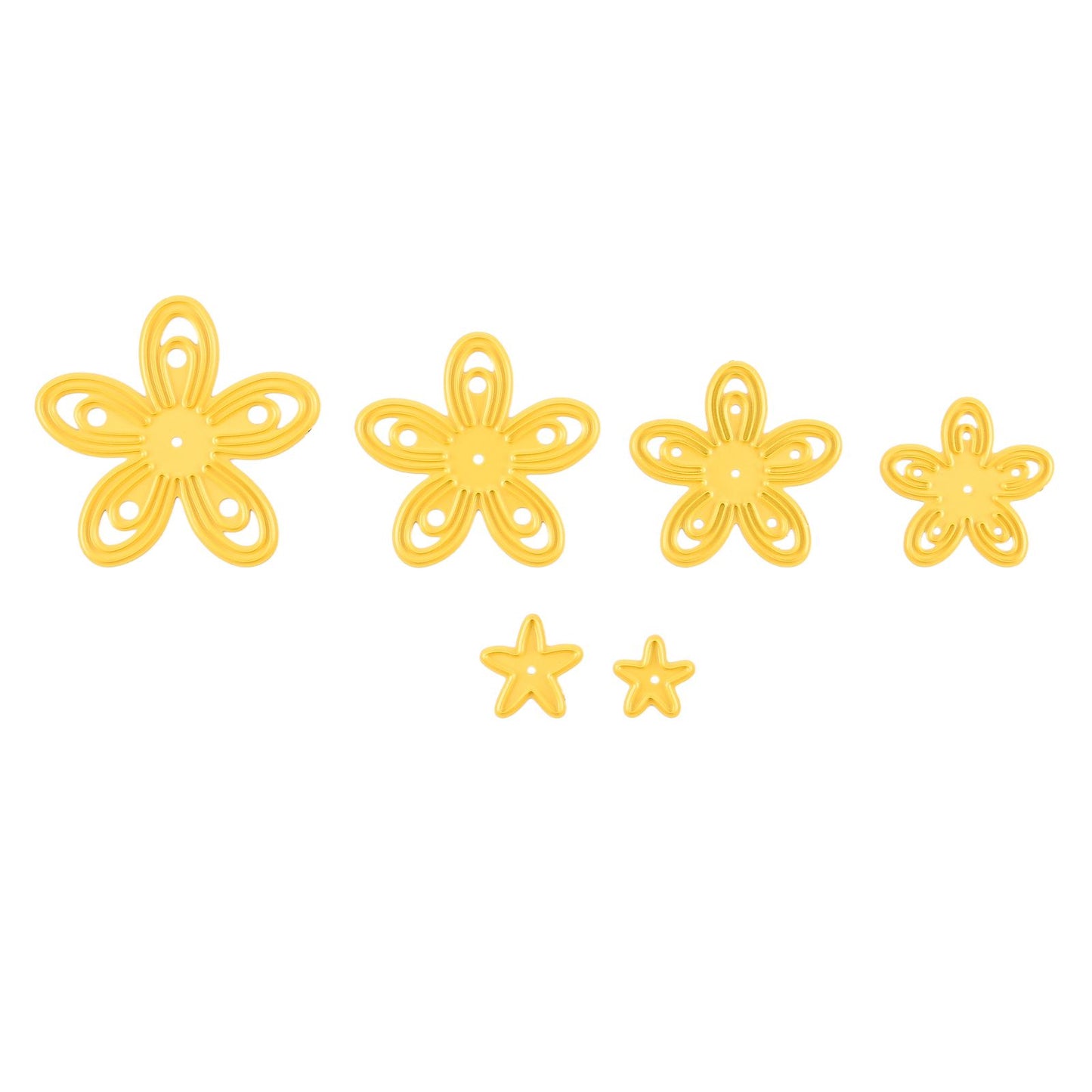 Le choix de Nellie • Matrices forme fleurs 6pcs.