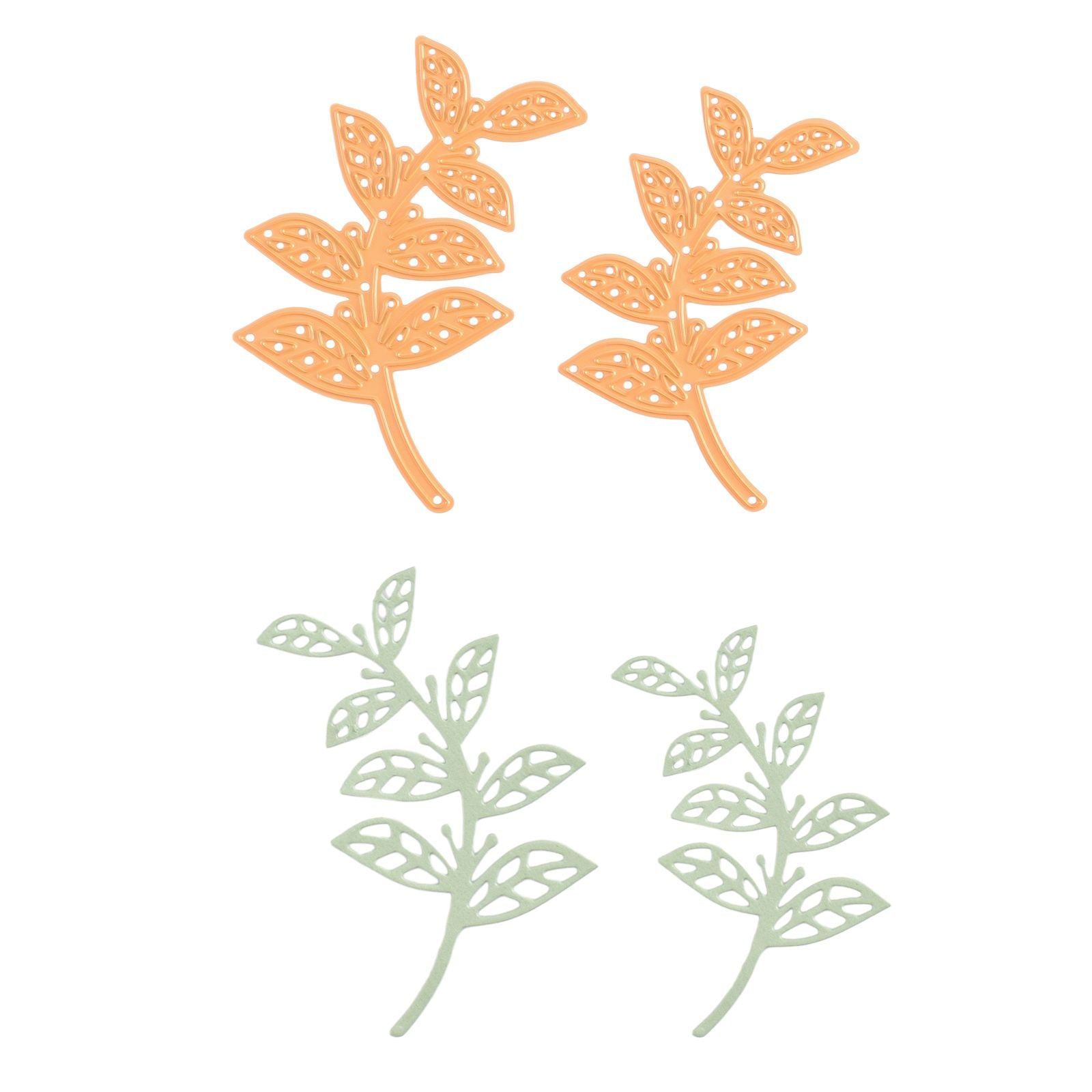 Le choix de Nellie • Matrices de forme feuilles 2pcs.