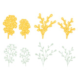 Le choix de Nellie • Matrices de forme feuilles 4pcs. - afbeelding 2