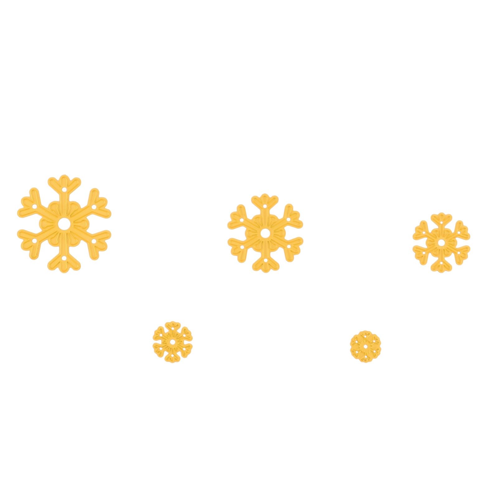 Le choix de Nellie • Matrices en forme de flocons de neige 5pcs.
