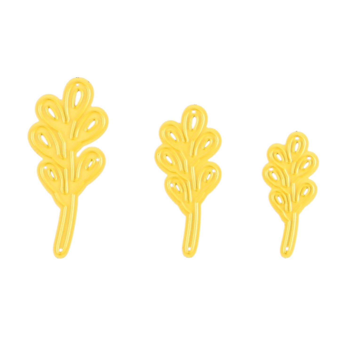 Le choix de Nellie • matrices forme feuille 3pcs.