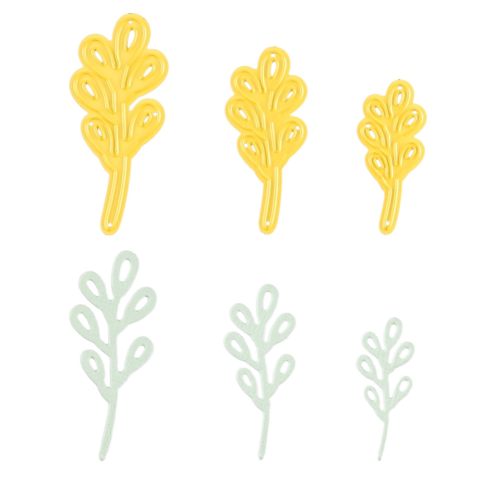 Le choix de Nellie • matrices forme feuille 3pcs.