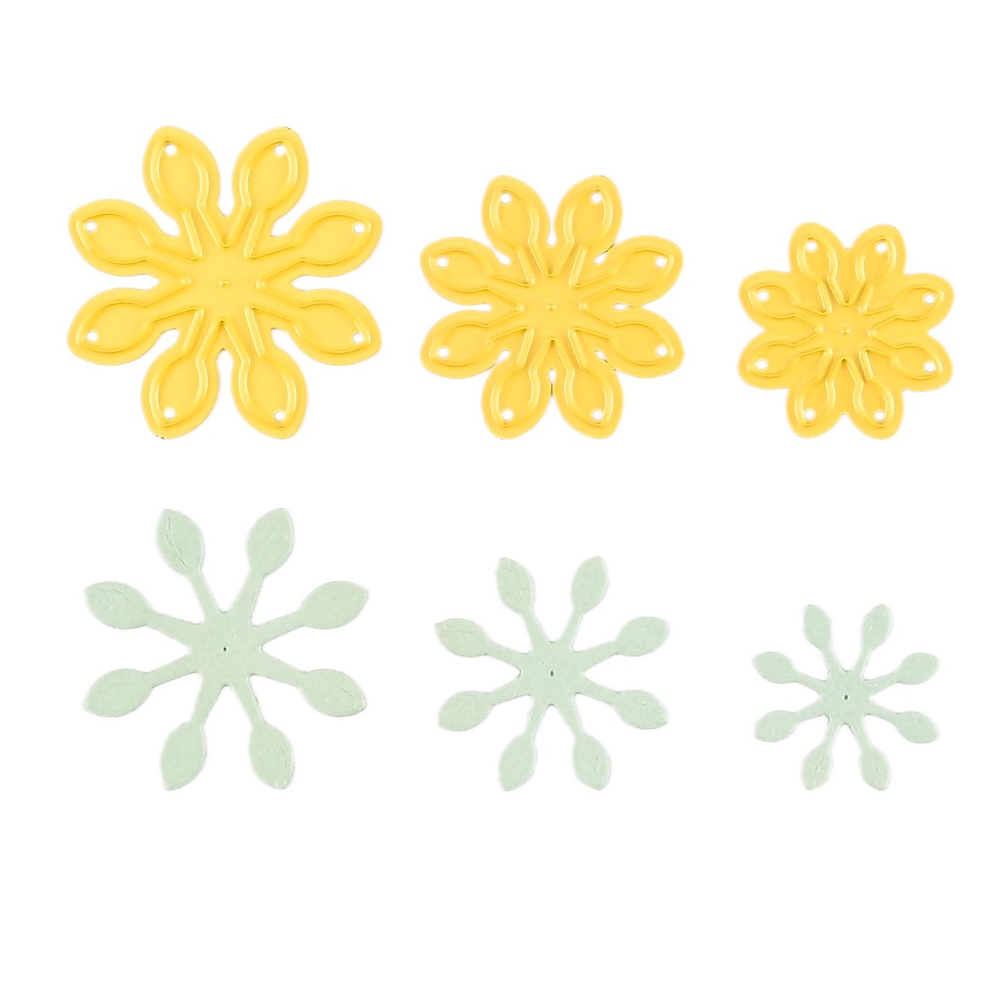 Le choix de Nellie • Matrices forme fleurs 3pcs.
