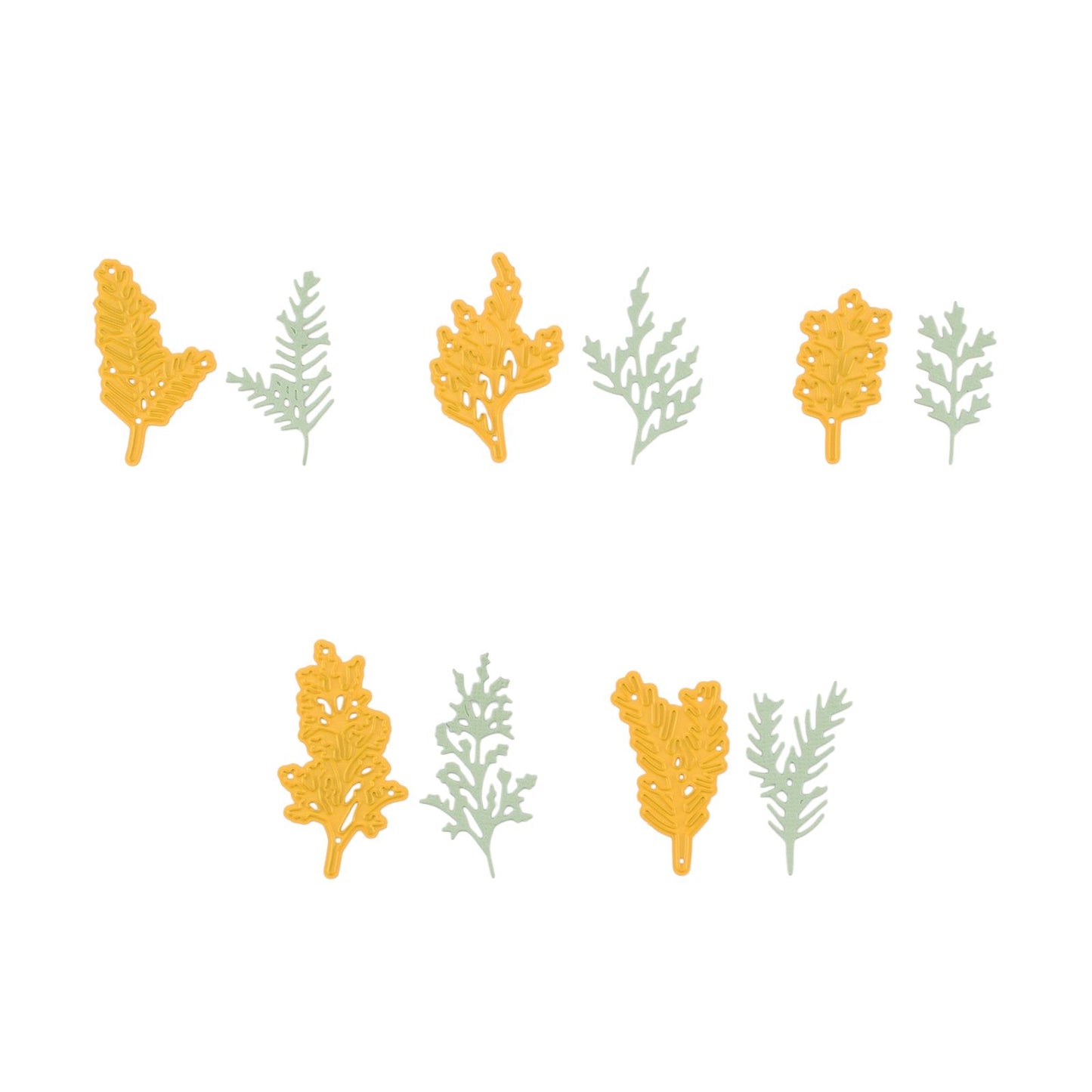 Le choix de Nellie • Matrices de forme Branches de Noël 5pcs.
