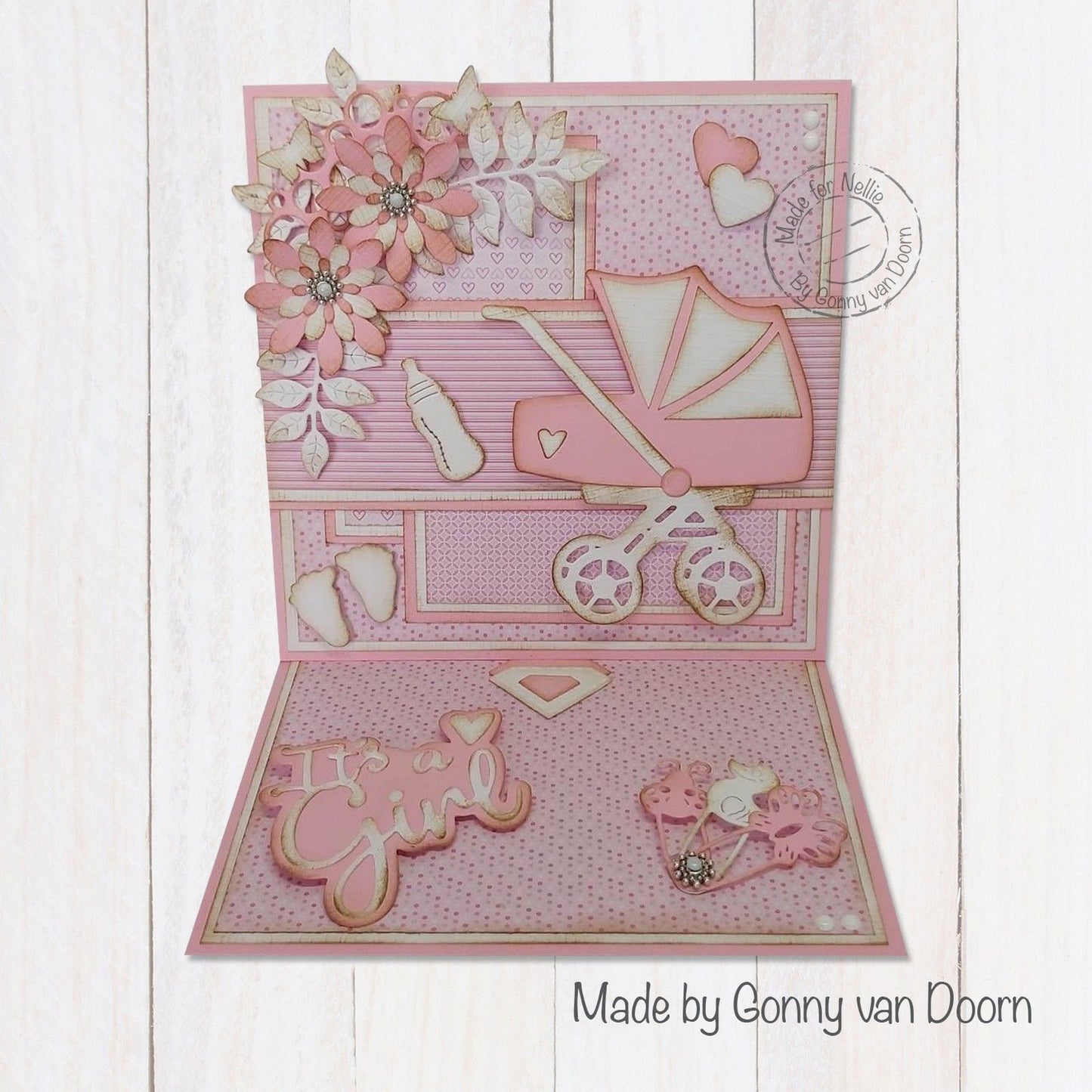 Le choix de Nellie • Matrices d'estampage poussette 3 pcs.