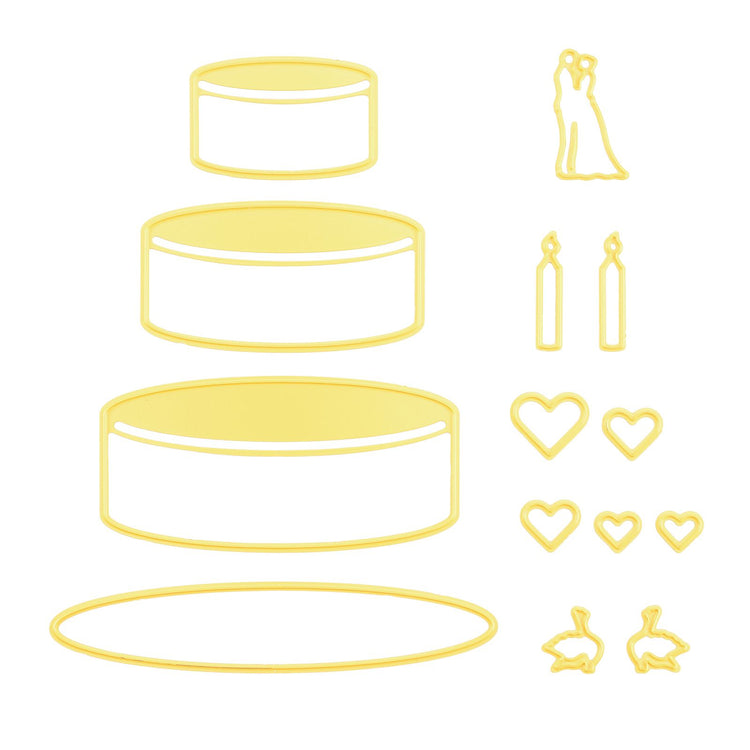 Le choix de Nellie : façonner ce gâteau de mariage