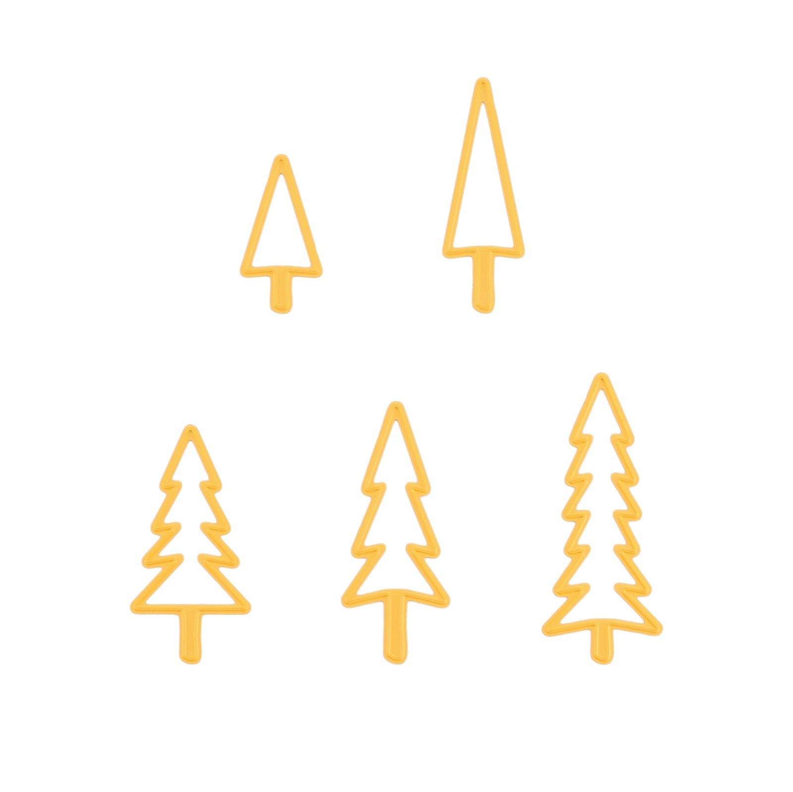Le choix de Nellie • matrices forme sapin de Noël petit 5 pcs.