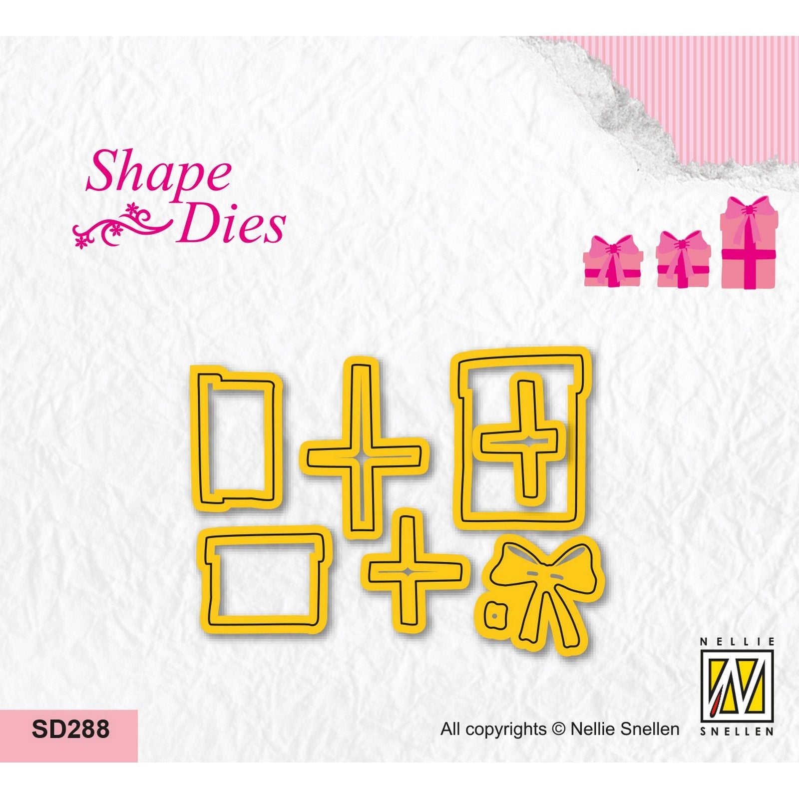 Le choix de Nellie • Matrices de forme cadeaux 8pcs.