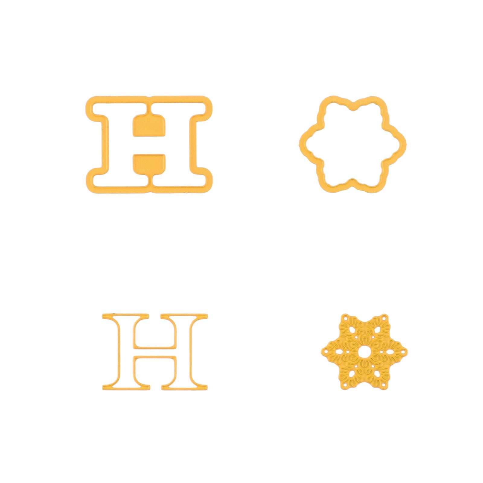 Le choix de Nellie • Matrices de forme hohoho 2pcs.