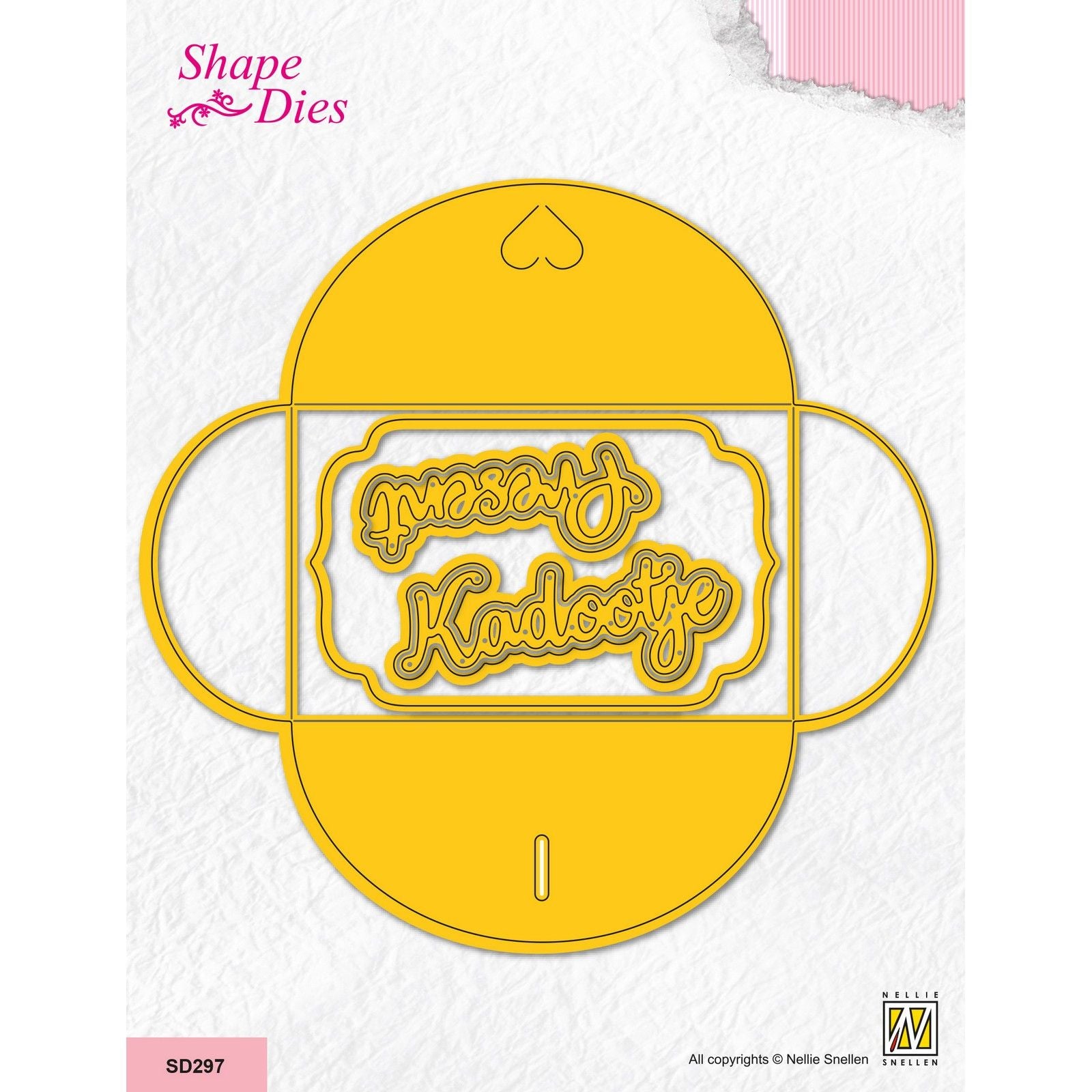 Le choix de Nellie • matrices de découpe enveloppe de carte-cadeau 4pcs.