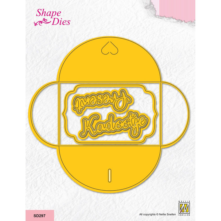 Le choix de Nellie • matrices de découpe enveloppe de carte-cadeau 4pcs.