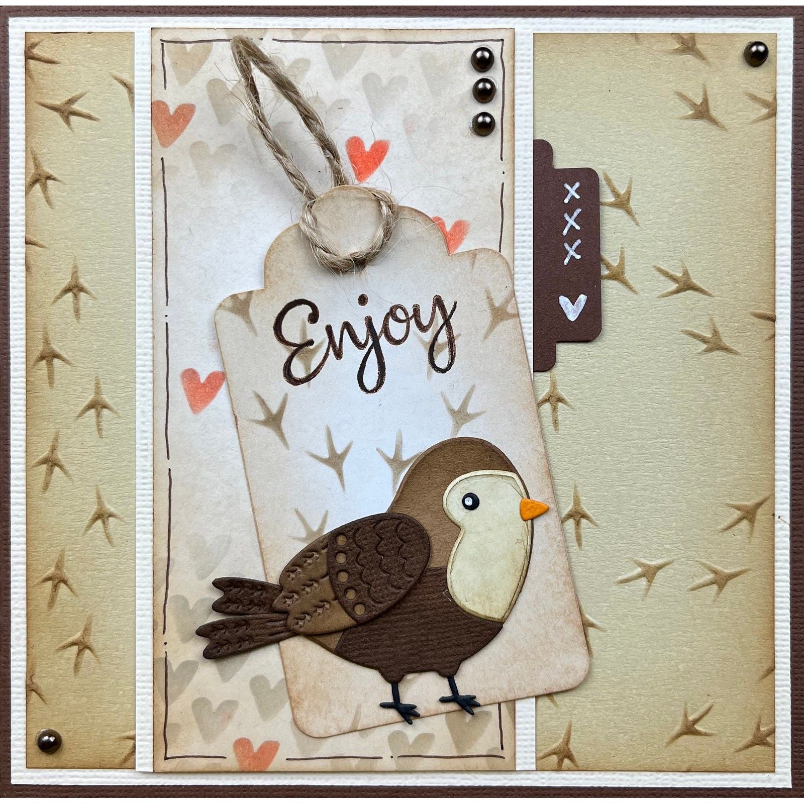 Le choix de Nellie • matrices forme oiseau 10pcs.