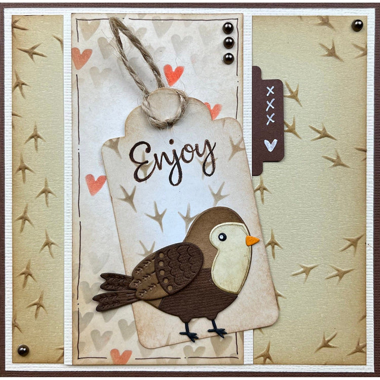 Le choix de Nellie • matrices forme oiseau 10pcs.