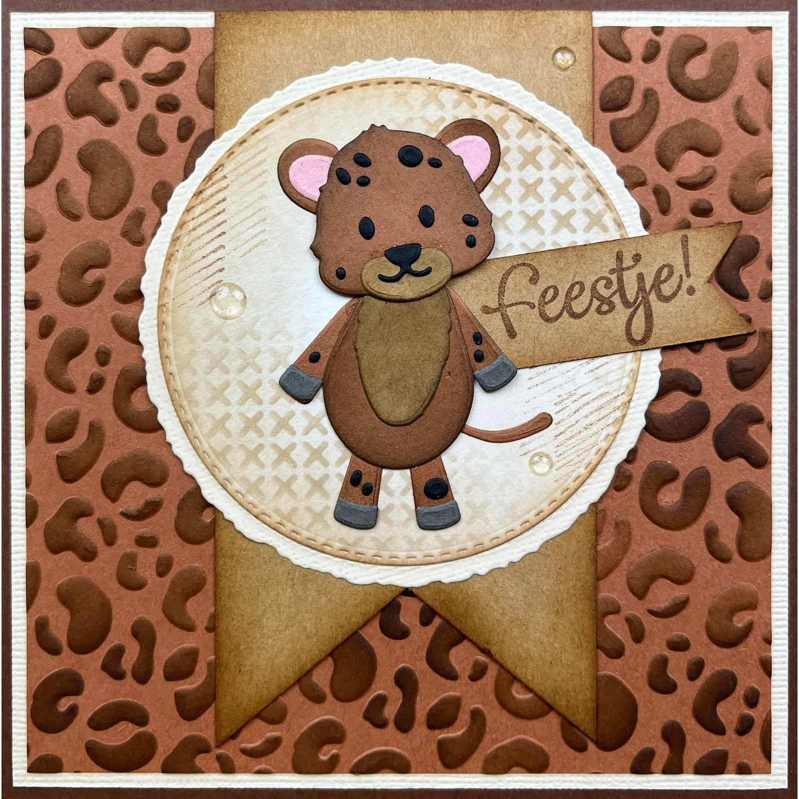 Le choix de Nellie • matrices en forme de guépard 25 pcs.