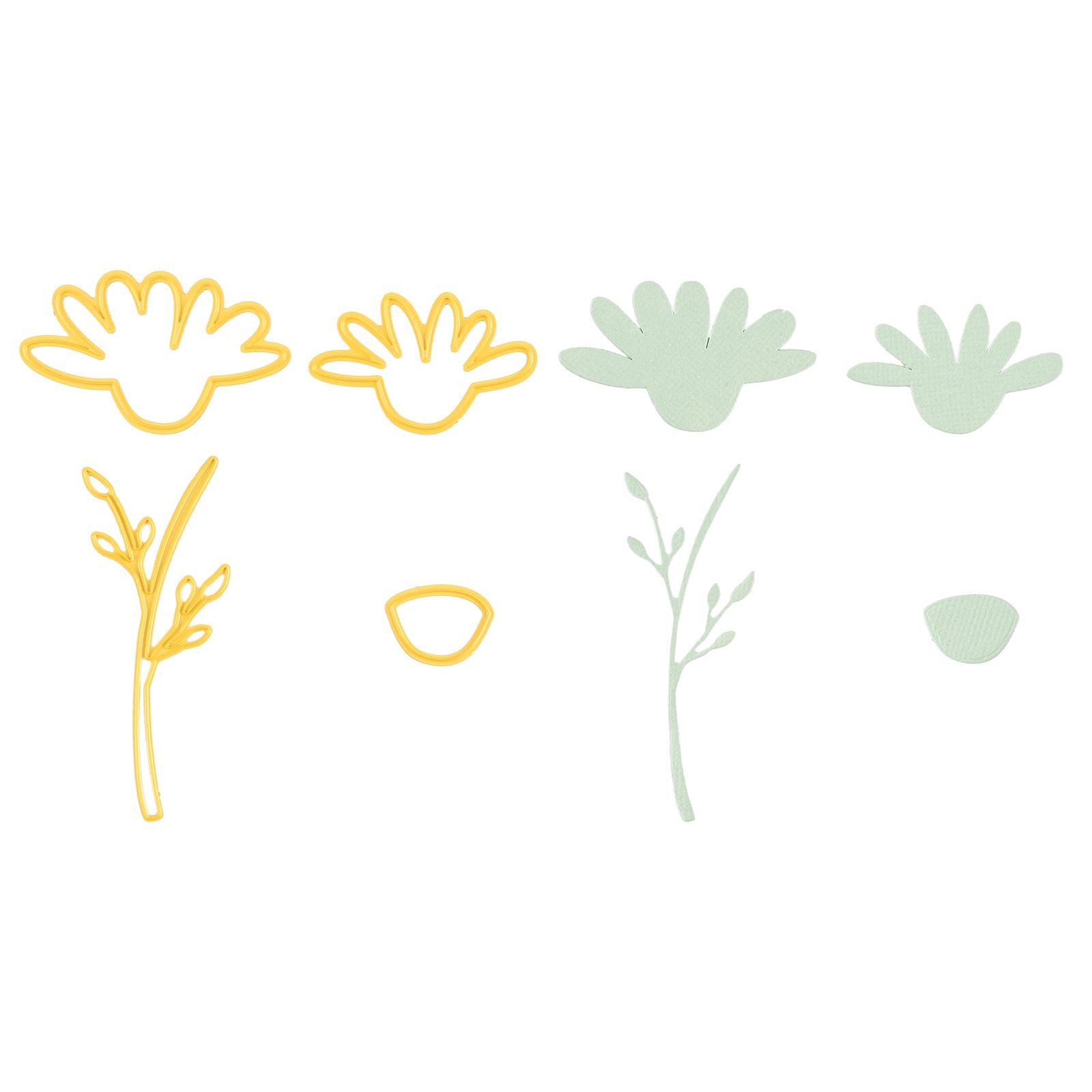 Le choix de Nellie • Matrices forme marguerite 4pcs.