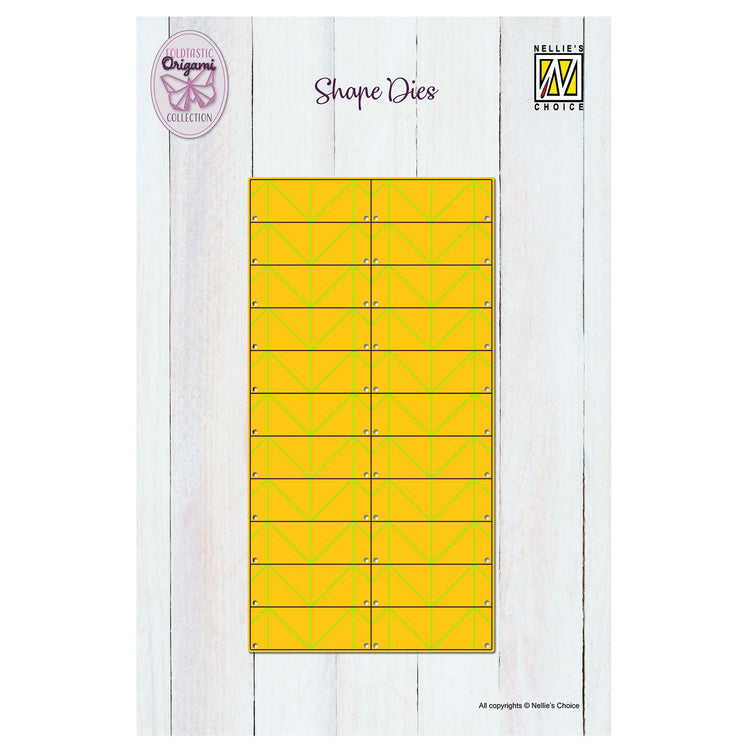 Le choix de Nellie • Porte-stylo en forme d'origami 3D 20,6x10,7cm