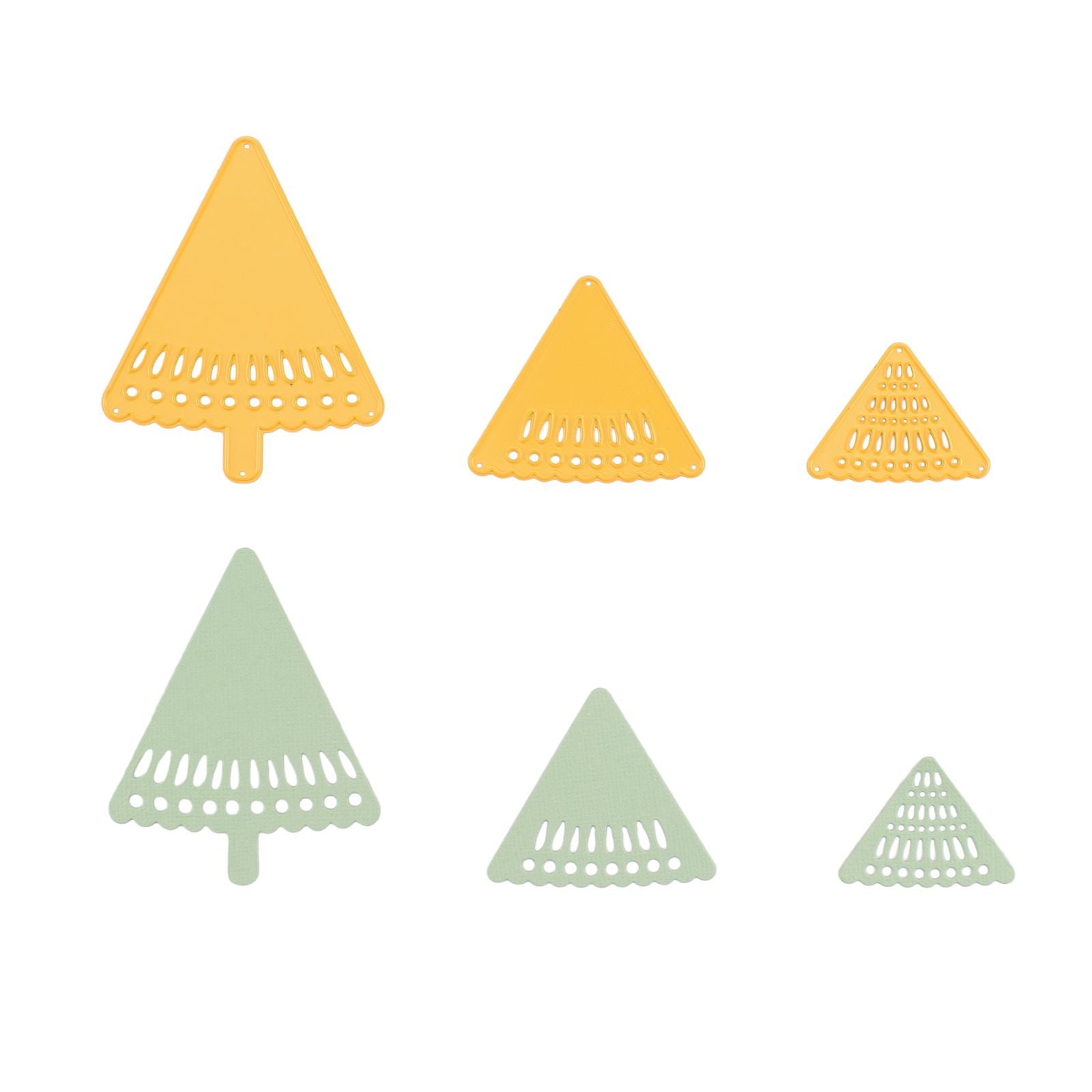 Le choix de Nellie • Matrices forme Sapin de Noël 3pcs.