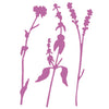 Le choix de Nellie • matrices forme fleurs 3x10x3cm 3pcs.