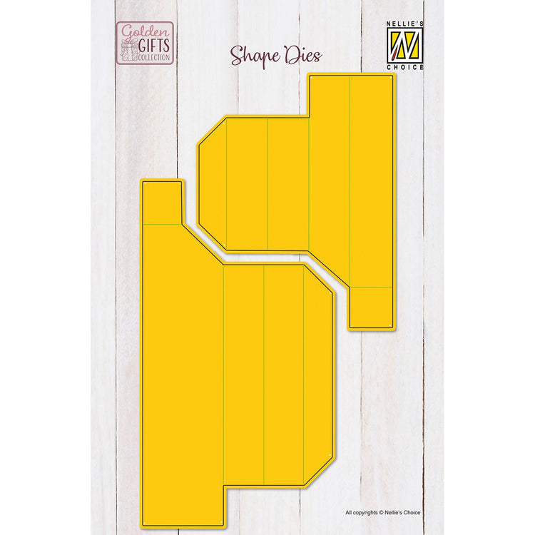 Le choix de Nellie • matrices de forme shadowbox 2pcs.
