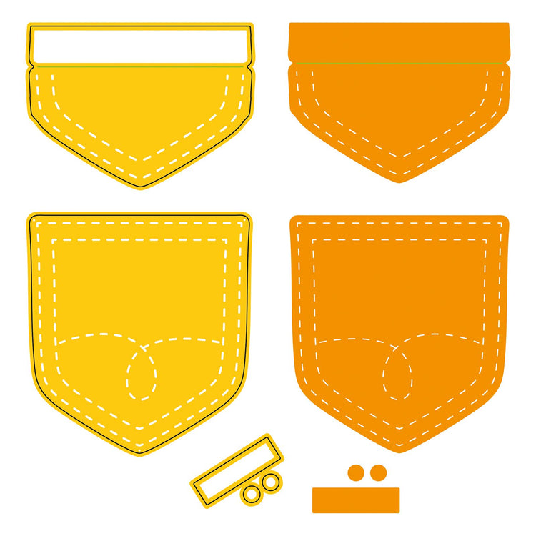 Le choix de Nellie • Matrices de forme pochette 5pcs.