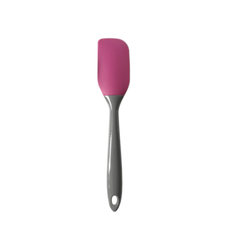Secret la spatule gourmande en silicone rose 18cm
