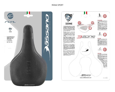 Selle SB Volare Rivale 3zone Uni Black