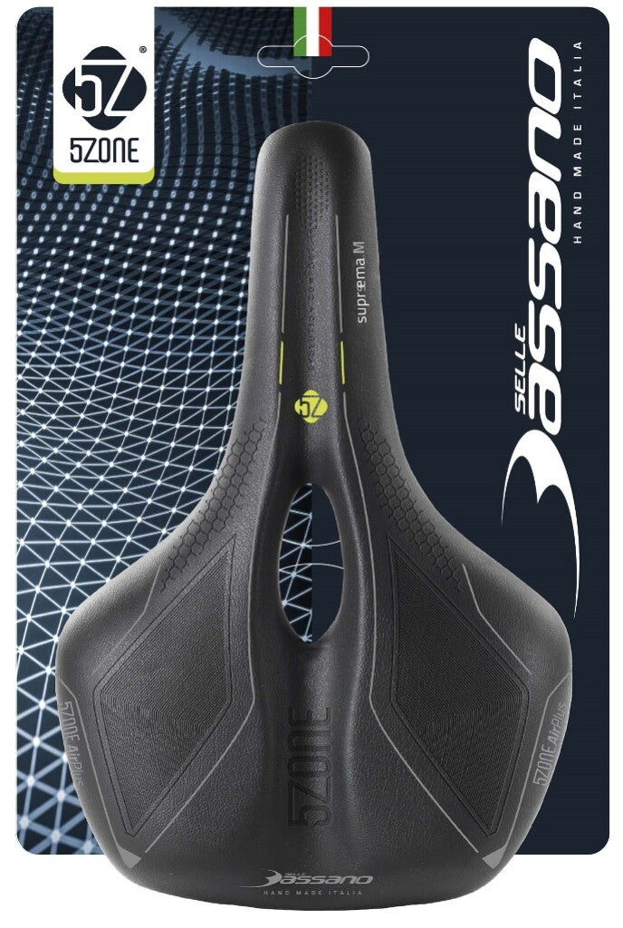 Selle Bassano selle Suprema 5zone EL homme noir