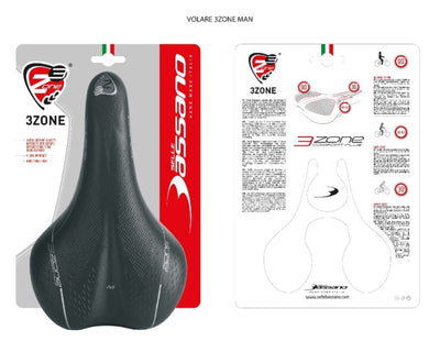 Selle Selle Bassano Volare M X33 homme - noir