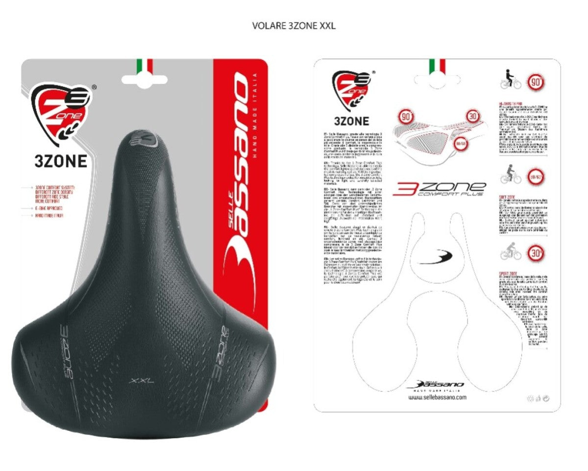 Selle SB Volare xxl Cruiser Black