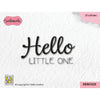 Le choix de Nellie • tampon transparent bonjour petit
