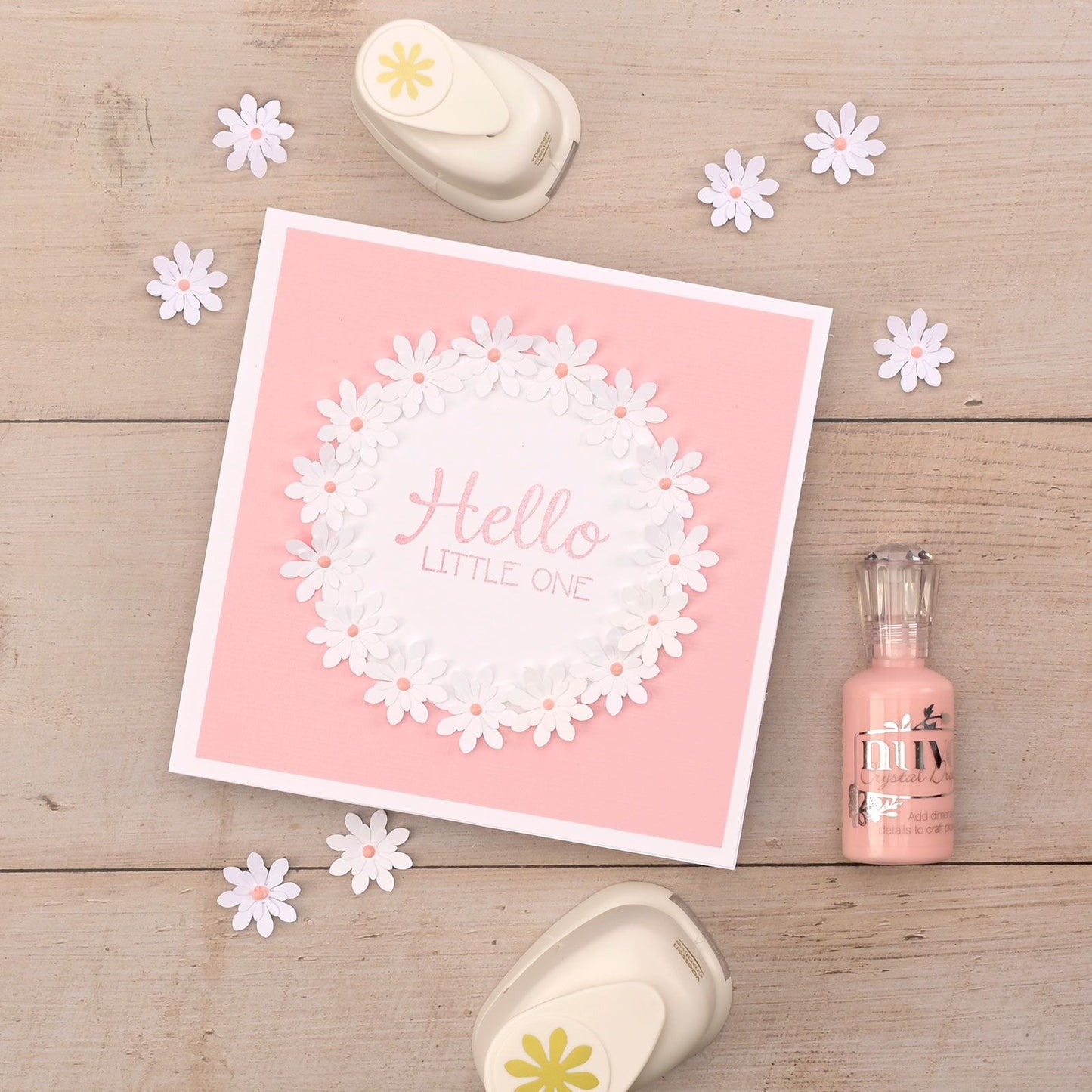Le choix de Nellie • tampon transparent bonjour petit