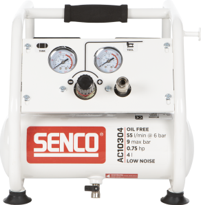 Compresseur Senco sans huile et à faible bruit ac10304