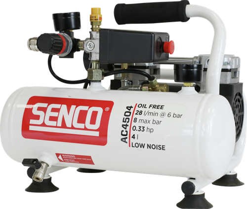 Compresseur silencieux sans huile Senco ac4504 - afn0024