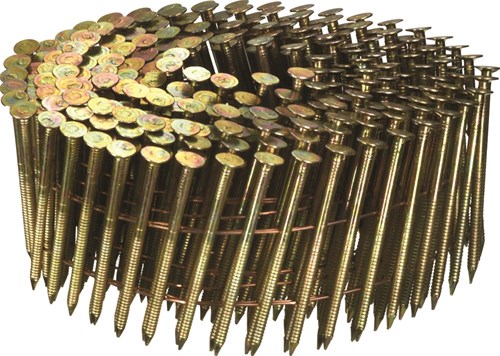 Anneau de clous en bobine Senco 2,5 x 50 mm galvanisé à câbler - bl21aacf