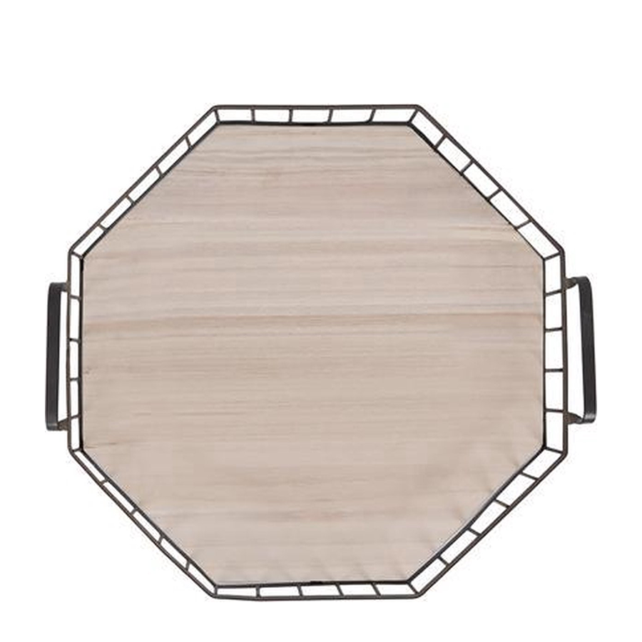 Plateau Senza hexagone 37,5x37,5x12cm