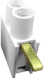 Sep power clamp dth double 2x10mm haut blanc sep - 4000420