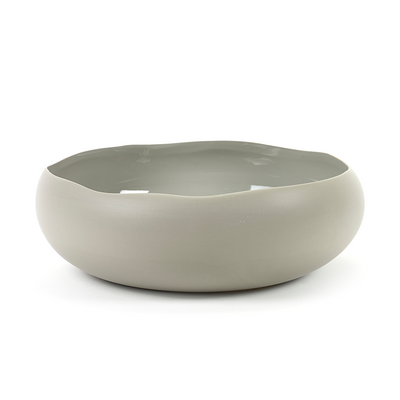 Serax bol irrégulier l taupe ø33x11,5cm