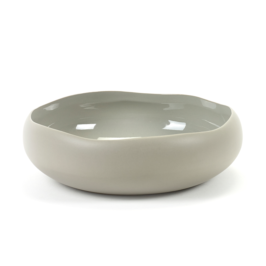 Serax bol irrégulier s taupe ø23x7,8cm