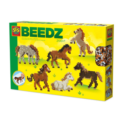Ses perles thermocollantes - chevaux sauvages