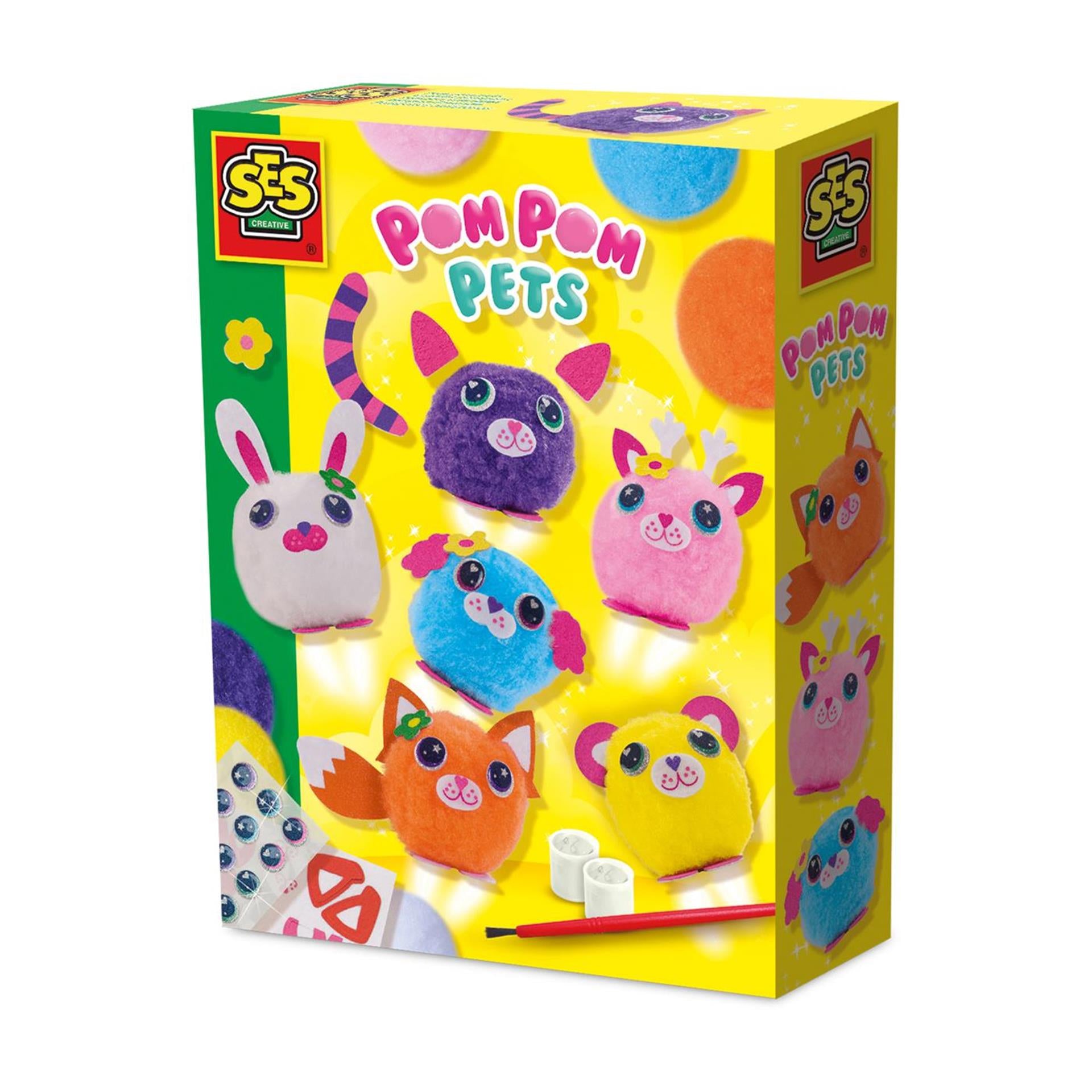 Six amis pompons