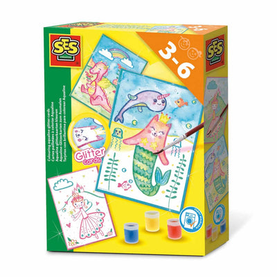 Faire des cartes de paillettes Aqualine SES Creative