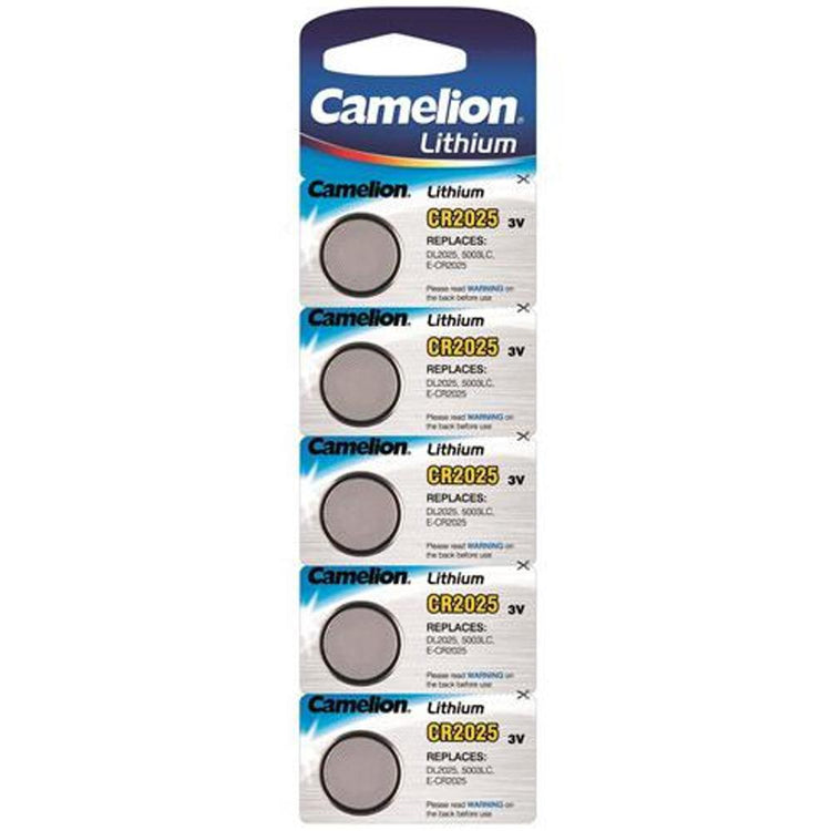 Piles bouton lithium Camelion cr 2025 (blister de 5)