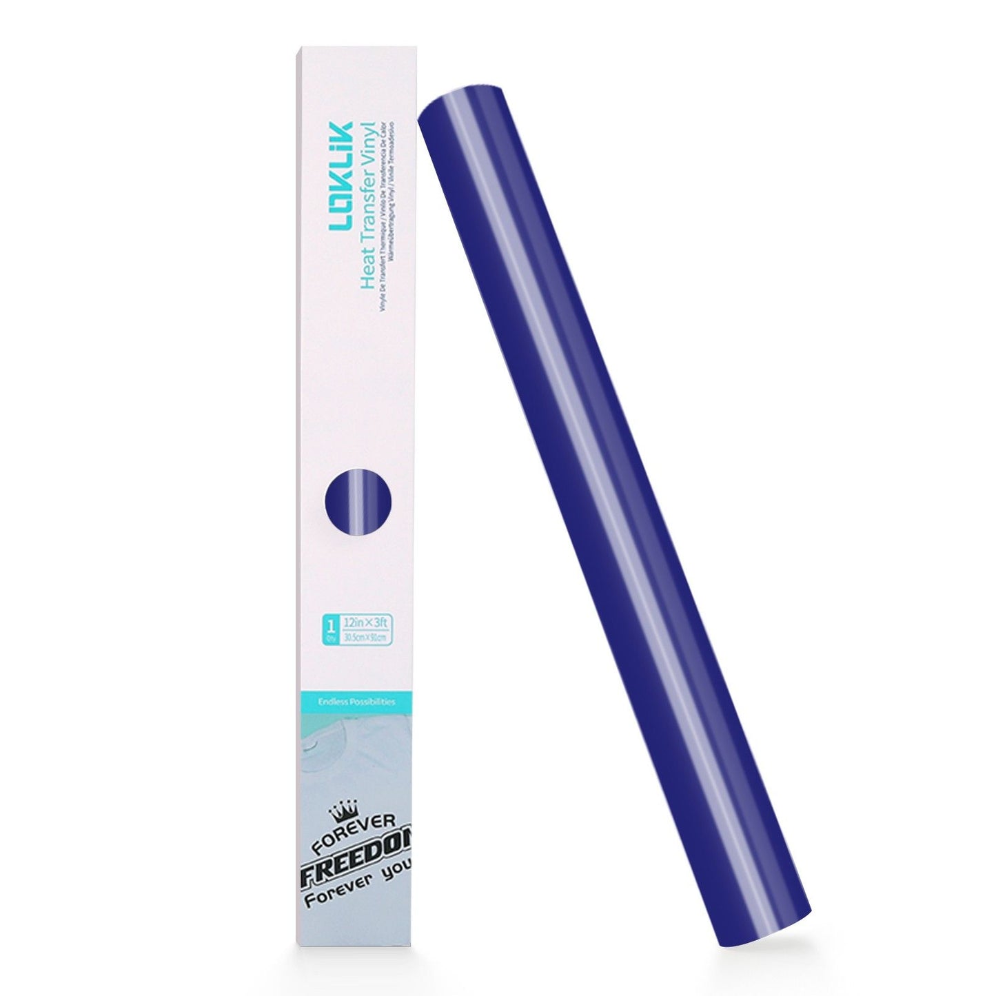 Loklik • feuille flexible basic bleu royal 30,5x180cm