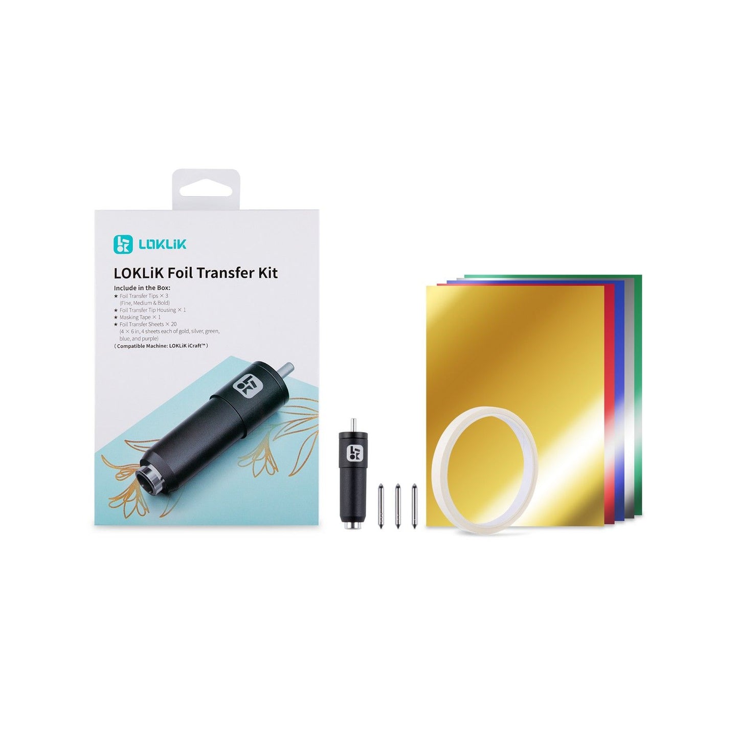 Loklik • kit de transfert de feuilles d'artisanat